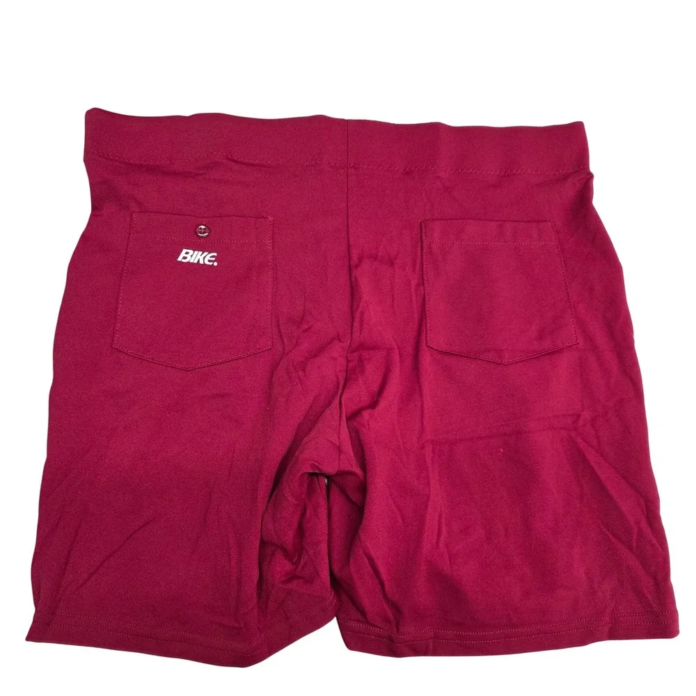 Vintage Bike Athletic C550 Coach Shorts Mens XL Cardinal Red NWT